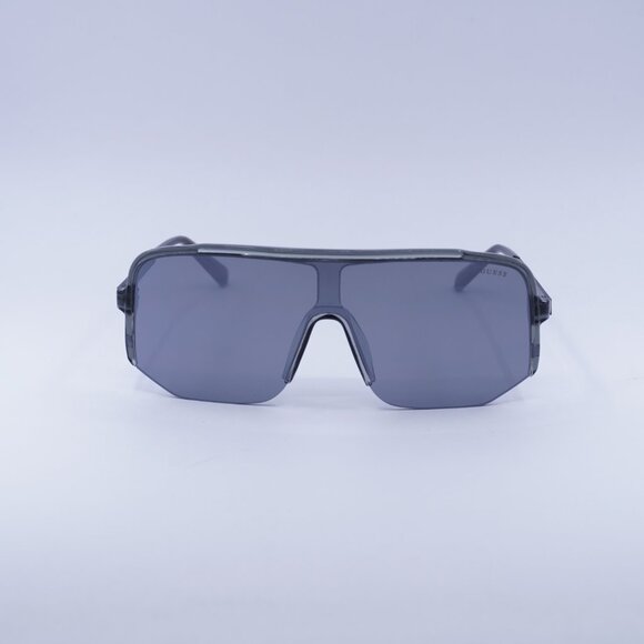 Guess GO00054 20C Sunglasses Grey Shield Frame, Smoke Lenses - Picture 4 of 9